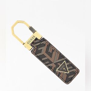 New GUESS Ederlo logo g cube key ring